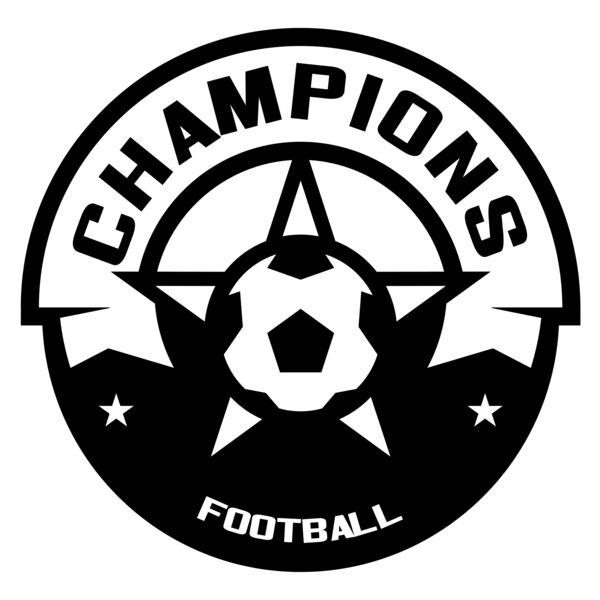 Champions Football logo template Thumbnail