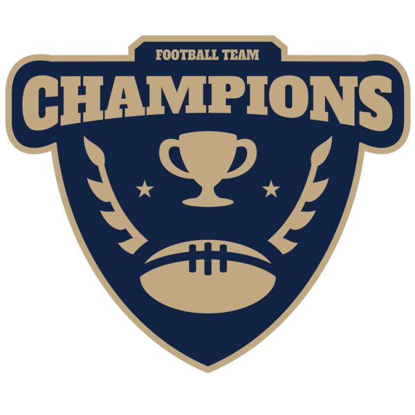 Champions Football Team logo template Thumbnail