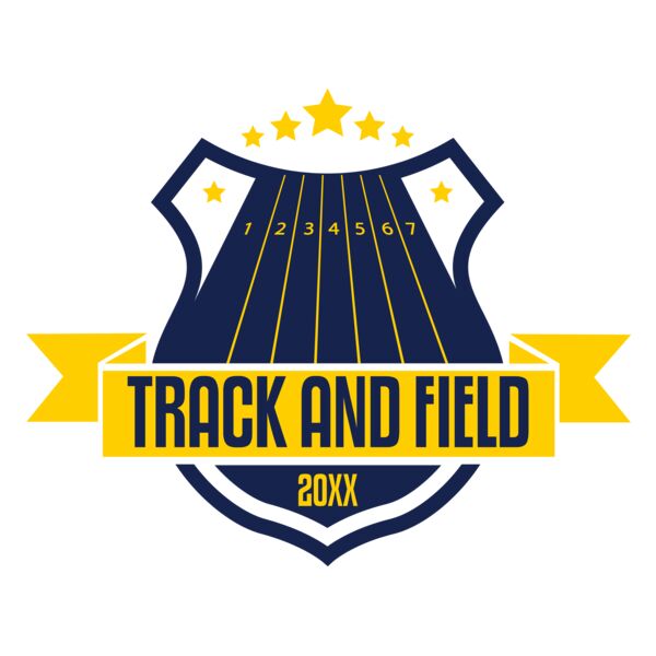 Track & Field Team Logo 06 Thumbnail