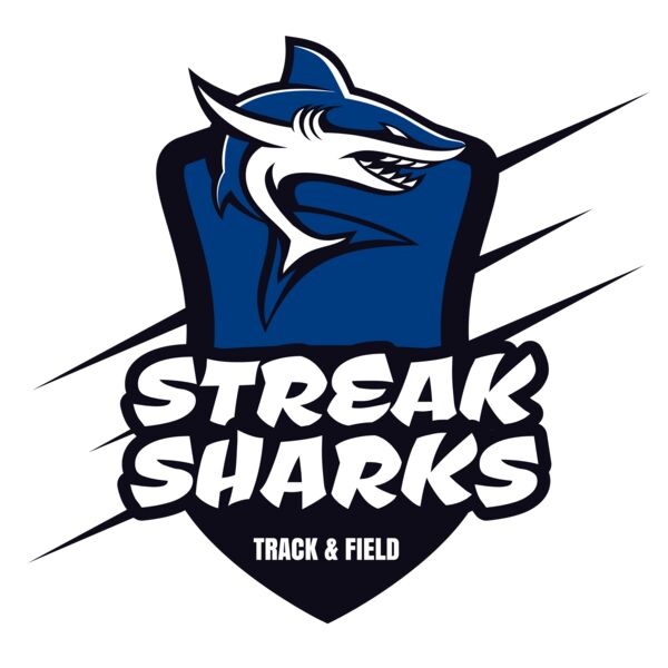 Sharks Track & Field Team Logo 01 Thumbnail